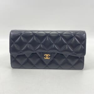 シャネル マトラッセ ココマーク クラシックフラップ 黒 ラムスキン GD金具 ランダムシール AP0241 買取実績【買取日：2025年11月11日】