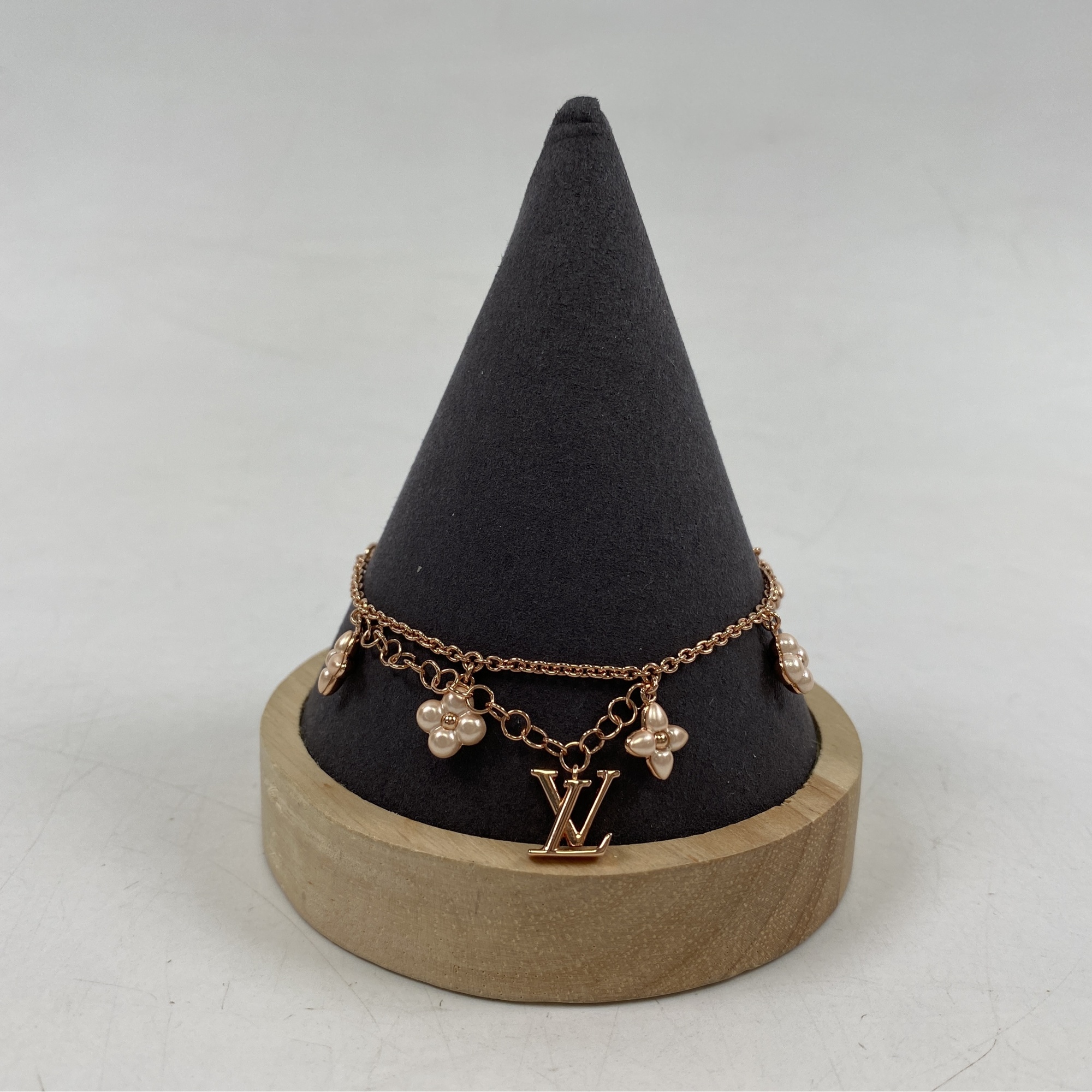 ルイ・ヴィトン ブレスレット LV フローラグラム ピングゴールド