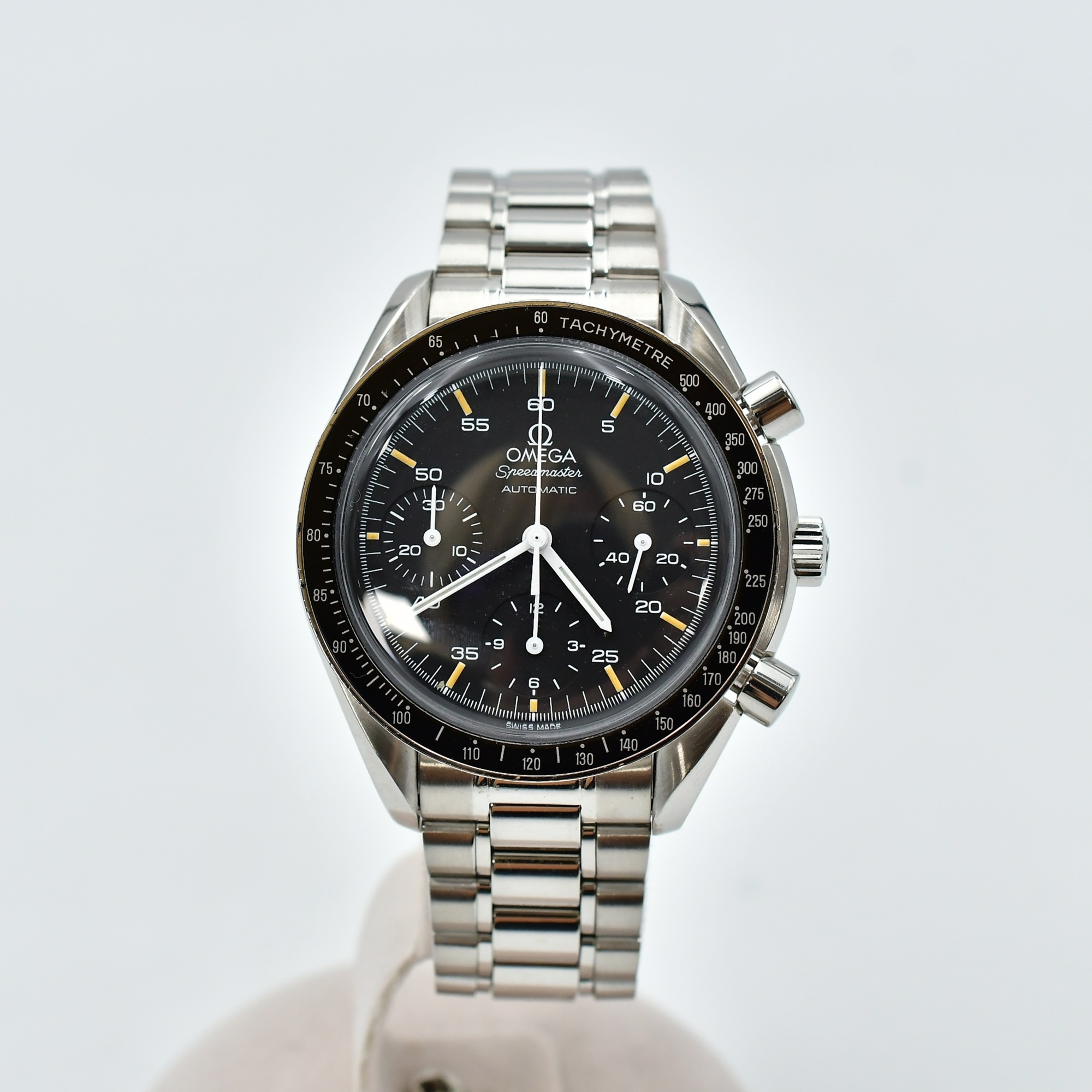 オメガ スピードマスター 黒文字盤 SS/AT ABランク