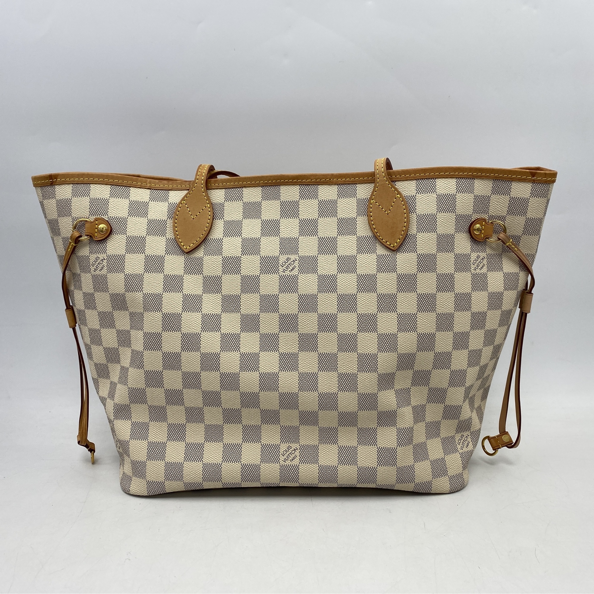 ルイ・ヴィトン ダミエアズール ネヴァーフルMM 新型 Bランク