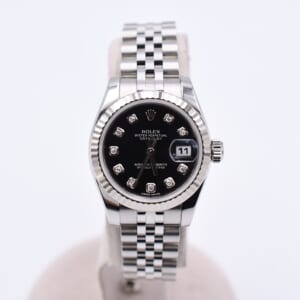 ロレックス デイトジャスト 黒文字盤 SS×WG/AT 179174G 買取実績【買取日：2025年11月6日】