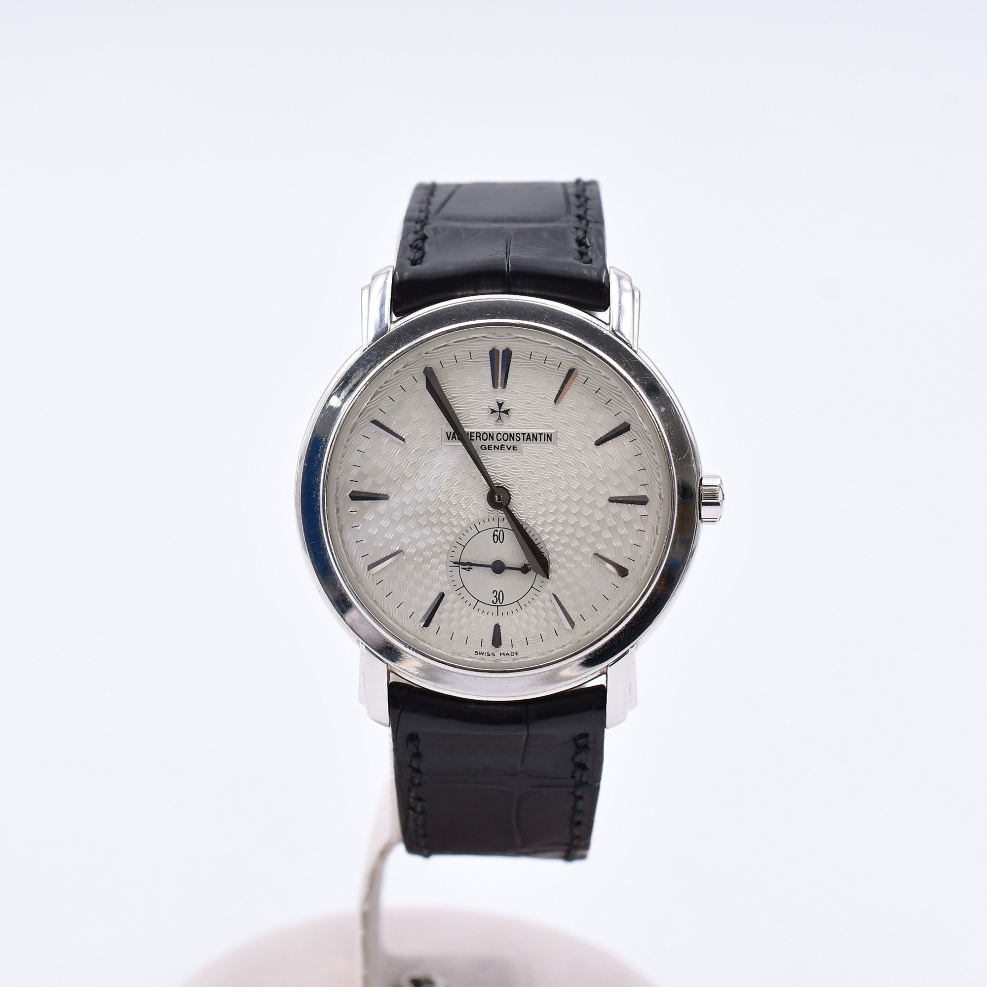 ヴァシュロン・コンスタンタン マルタグランクラシック 白文字盤 WG×革/AT Bランク