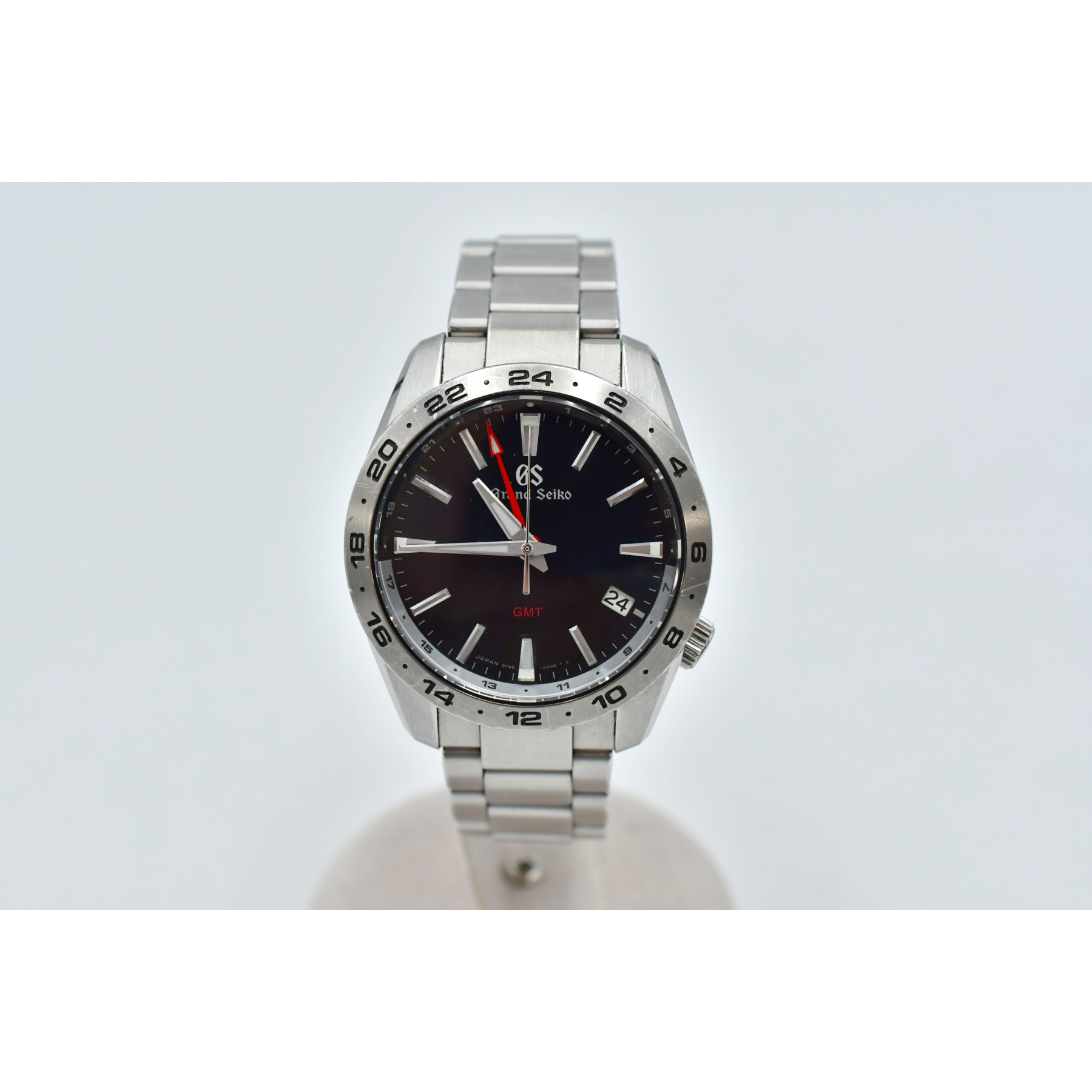 グランドセイコー スポーツコレクション GMT デイト ネイビー文字盤 SS/QZ Bランク