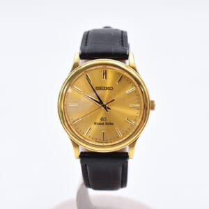 グランドセイコー グランドセイコー ゴールド文字盤 YG×革/QZ 9581-7010 買取実績【買取日：2025年11月5日】