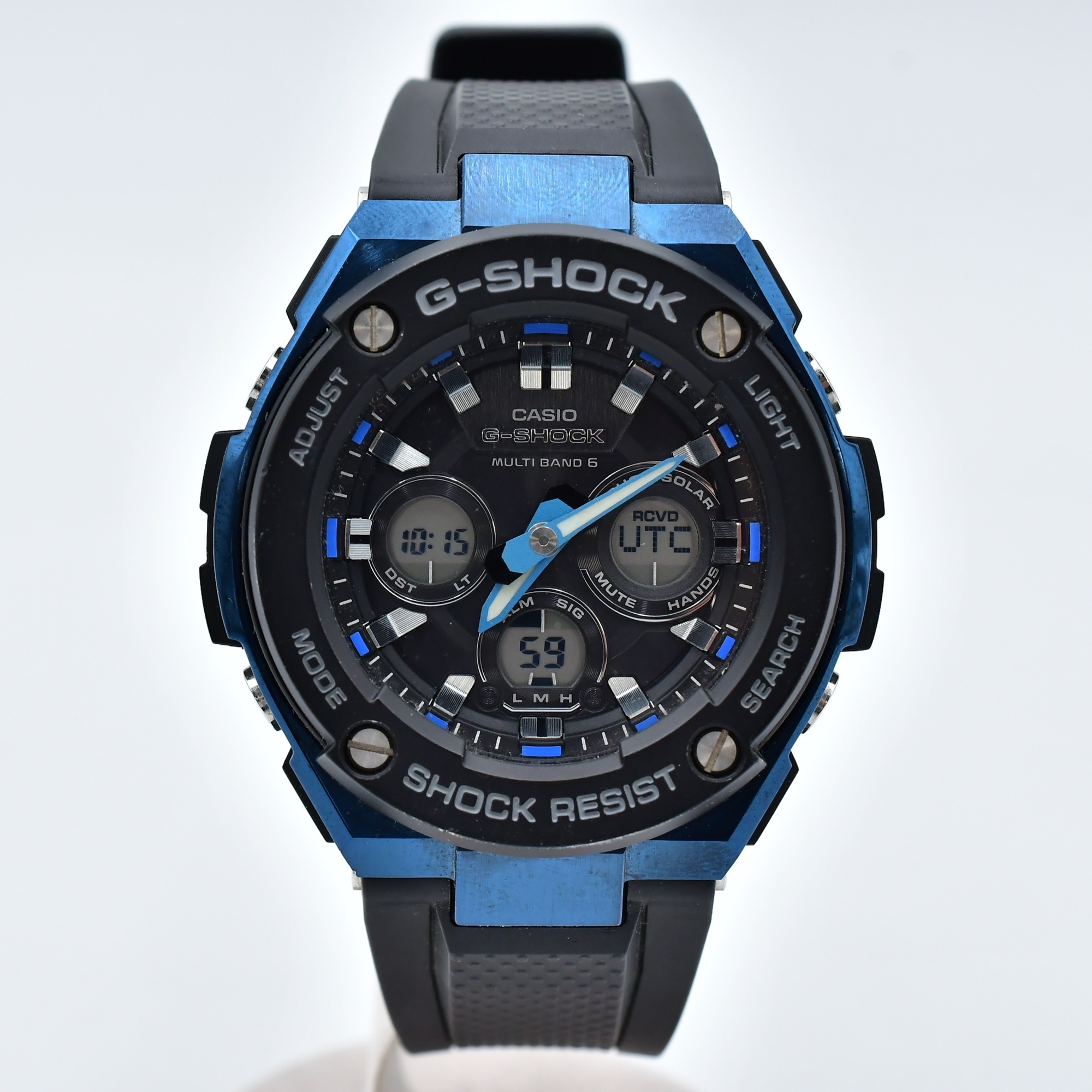 カシオ ジーショック デジタル文字盤 SS/ソーラー ABランク