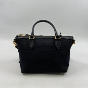 プラダ 2wayバッグ 黒 キャンバス×レザー 1BA104 買取実績【買取日：2025年11月4日】