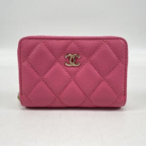シャネル マトラッセ コインケース ピンク キャビアスキン AP0216 買取実績【買取日：2025年11月15日】