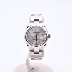 ロレックス デイトジャスト シルバー文字盤 オイスターブレス SS/AT 279160 買取実績【買取日：2025年11月5日】