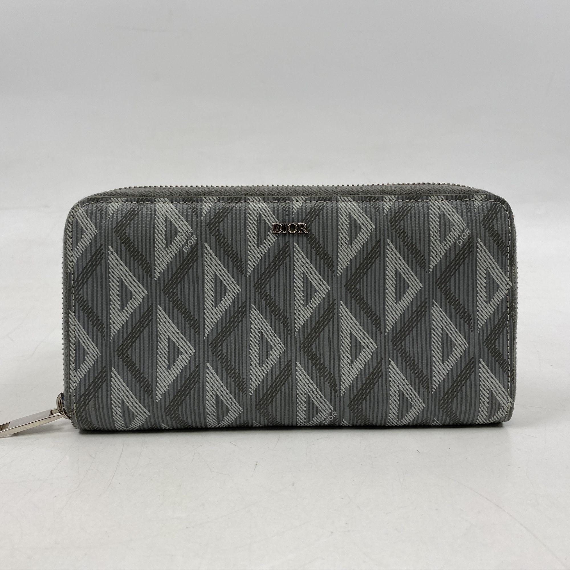 近年モデル 美品✨ディオール ラウンドジップ ウォレット CDアイコン 長財布 ディオール CD Icon ロングジップウォレット ラウンドファスナー 長