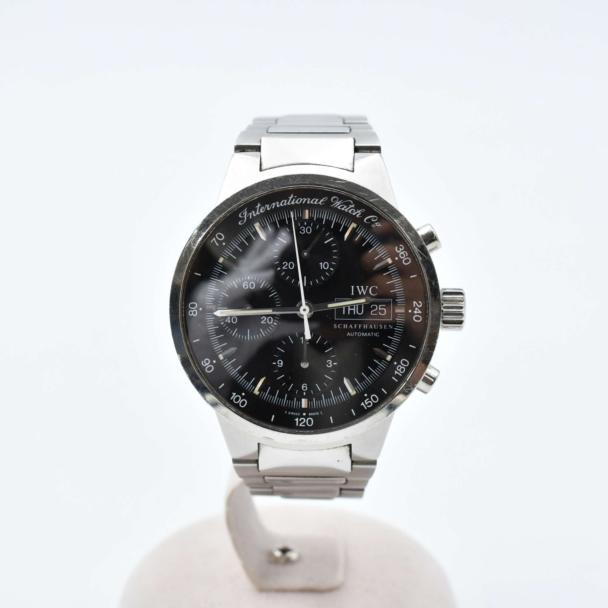 IWC GST クロノグラフ 黒文字盤 SS/AT IW370708 買取実績【買取日