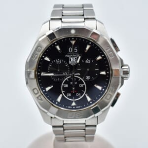 タグホイヤー アクアレーサー クロノグラフ 黒文字盤 SS/QZ CAY1110-0 買取実績【買取日：2025年11月5日】