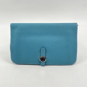 シャネル ドゴン 長財布 ブルージーン トリヨン SV金具 □O刻印 買取実績【買取日：2025年11月5日】