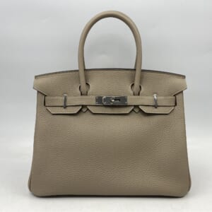 エルメス バーキン30 トレンチ トゴ T刻印 SV金具 買取実績【買取日：2025年11月2日】