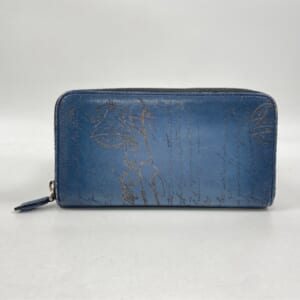 ベルルッティ ベルルッティ カリグラフィー ラウンドファスナー財布 レザー ブルー 買取実績【買取日：2025年11月6日】