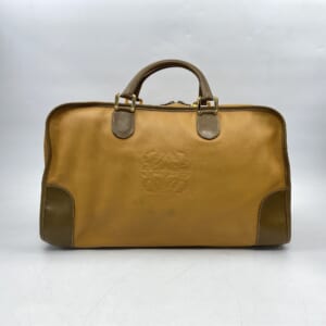 ロエベ アナグラム ボストンバッグ ハンドバッグ ベージュ レザー GD金具 買取実績【買取日：2025年11月2日】