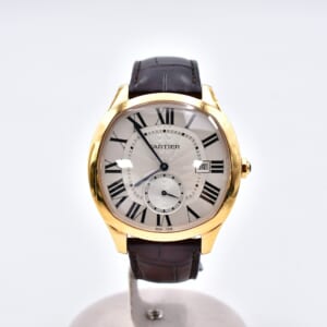 カルティエ ドライブ ドゥ カルティエ 白文字盤 PG×革/AT WGNM0003 買取実績【買取日：2025年11月4日】
