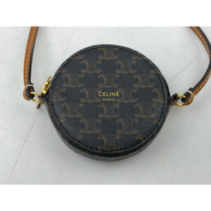 セリーヌ トリオンフ ショルダーコインケース ブラウン PVC 箱 買取実績【買取日：2025年11月3日】