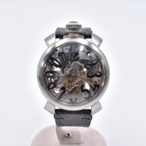 ガガミラノ マヌアーレ スケルトン文字盤 SS×革/手巻き 5310.02 買取実績【買取日：2025年11月3日】