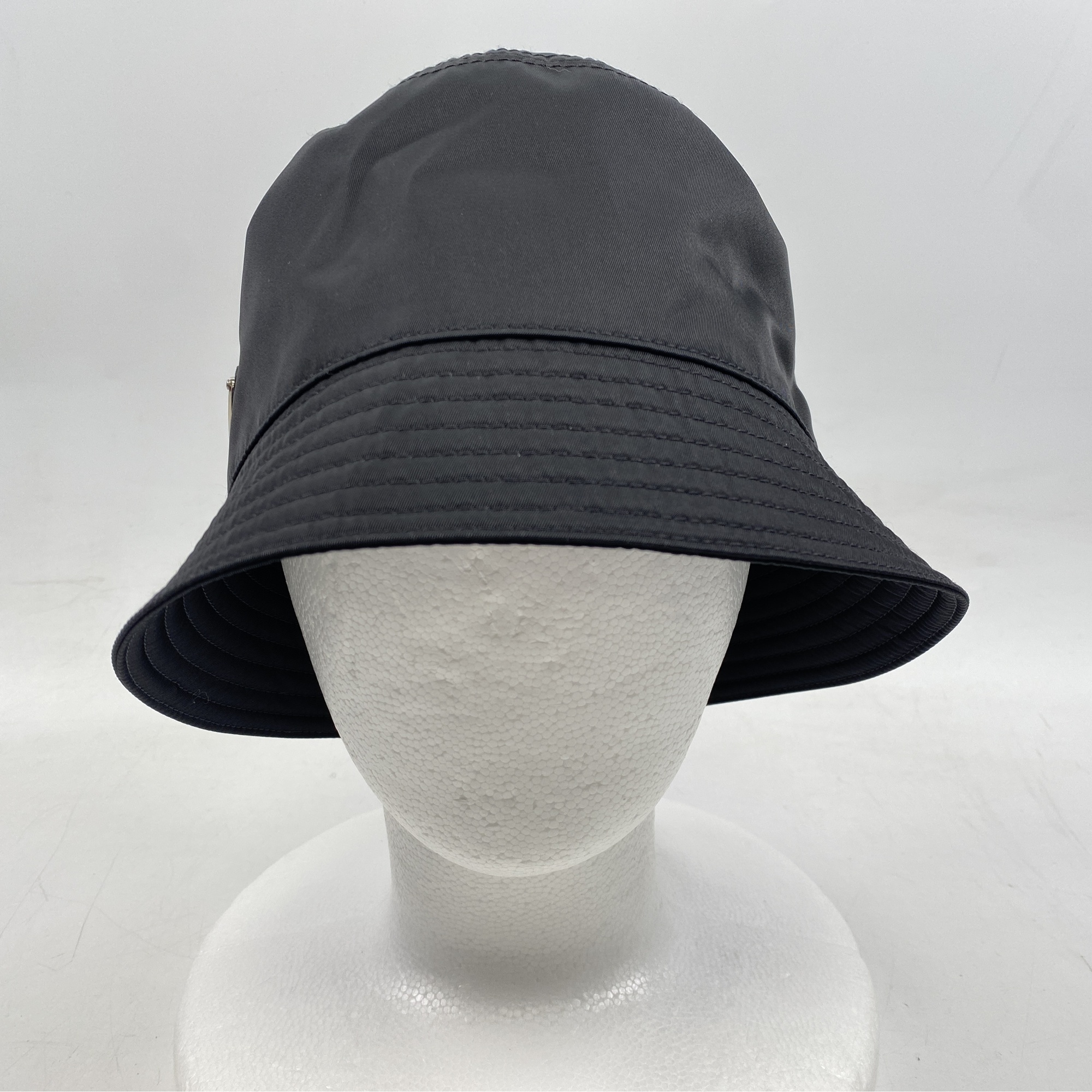 プラダ バケットハット 黒 テスート #M Aランク