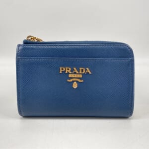 プラダ サフィアーノ コインケース 青 レザー 1PP122 買取実績【買取日：2025年11月13日】