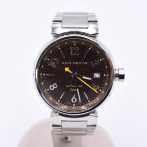 ルイ・ヴィトン タンブール GMT ブラウン文字盤 SS/AT Q1131 買取実績【買取日：2025年11月14日】