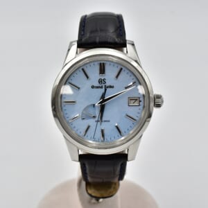 グランドセイコー スプリングドライブ 雪白ブルー文字盤 SS×レザー/AT SAGA407 買取実績【買取日：2025年11月7日】
