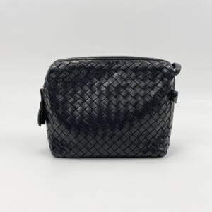 ボッテガヴェネタ イントレチャート ショルダーバッグ 黒 レザー 買取実績【買取日：2025年11月6日】