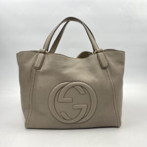 グッチ ソーホー トートバッグ ベージュ レザー 282309 買取実績【買取日：2025年11月2日】