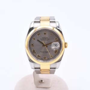 ロレックス デイトジャスト グレーローマン文字盤 SS×YG/AT 116203 買取実績【買取日：2025年11月7日】