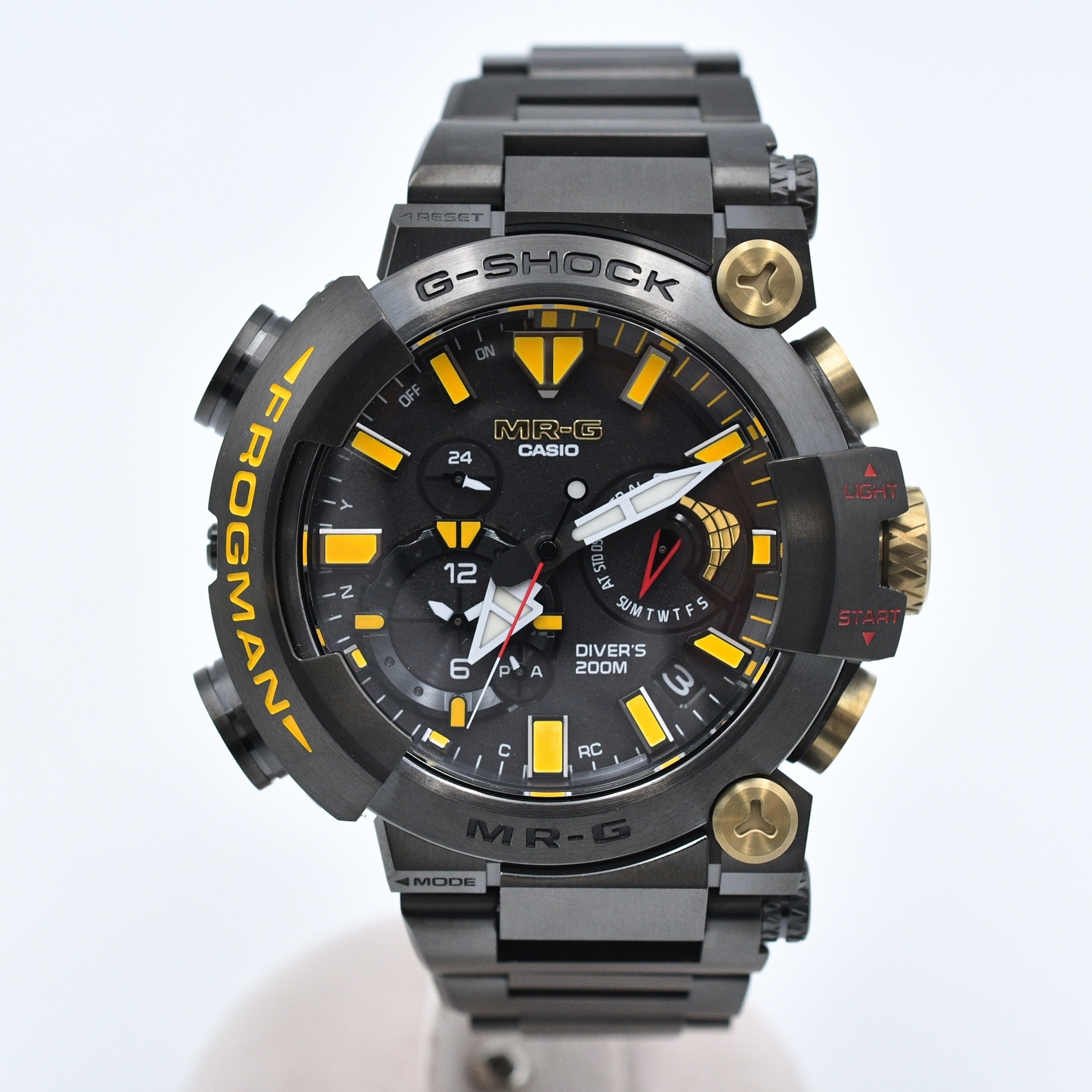 カシオ ジーショック×フロッグマン Wアニバーサリー 世界700本限定 黒文字盤 Ti/QZ SAランク