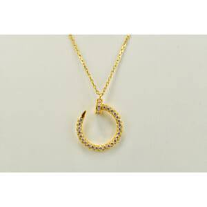 カルティエ ジュストアンクル フルダイヤネックレス 750YG B7224896 買取実績【買取日：2025年12月5日】