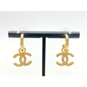 シャネル ココマーク ラインストーンピアス F24A 買取実績【買取日：2025年12月5日】
