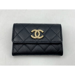 シャネル マトラッセ ココマーク コインケース 黒 キャビアスキン シール有 AP4093 買取実績【買取日：2025年12月4日】