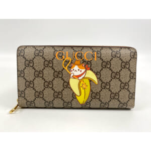 グッチ GGスプリーム ドッグ ラウンドファスナー長財布 ベージュ 701060 買取実績【買取日：2025年12月6日】