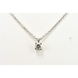 ティファニー ソリティア ダイヤネックレス Pt950 買取実績【買取日：2025年12月4日】