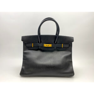 エルメス バーキン35 黒 アルデンヌ GD金具 □A刻印 買取実績【買取日：2025年12月6日】