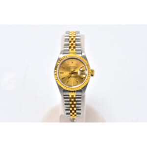 ロレックス デイトジャスト シャンパン文字盤 SS×YG/AT 69173 買取実績【買取日：2025年12月3日】