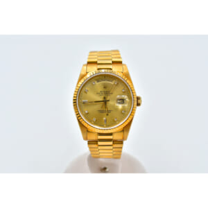 ロレックス デイデイト 10PDシャンパン文字盤 旧PD YG/AT 18238A 買取実績【買取日：2025年12月3日】