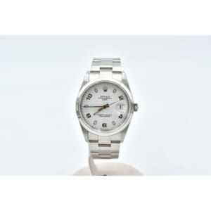 ロレックス オイスターパーペチュアルデイト 白文字盤 SS/AT 15200 買取実績【買取日：2025年12月6日】