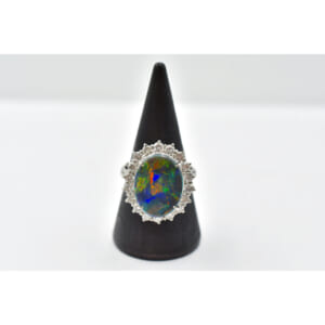 ブラックオパールリング BO４．４５ct D1.20 買取実績【買取日：2025年12月1日】