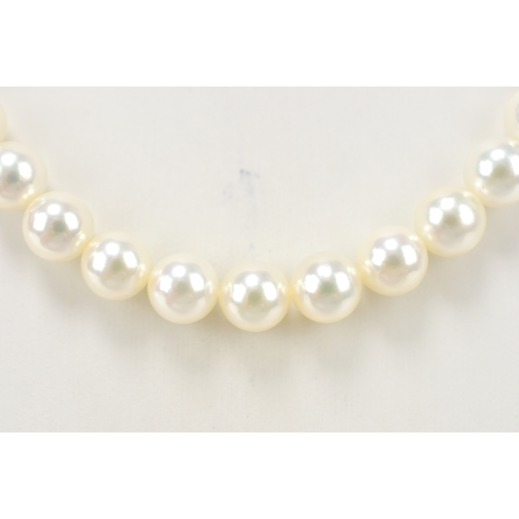 花珠 パールネックレス 7.5 8.0 SV金具 Aランク