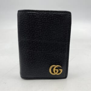 グッチ GGマーモント 2つ折り財布 黒 レザー 買取実績【買取日：2025年12月4日】