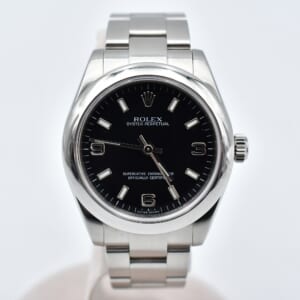 ロレックス オイスターパーペチュアル 黒文字盤 SS/AT 177200 買取実績【買取日：2025年12月5日】