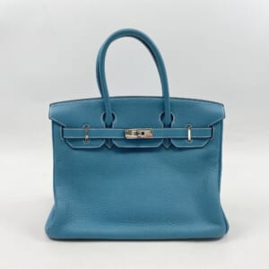 エルメス バーキン30 ブルージーン トゴ SV金具 □K刻印 買取実績【買取日：2025年12月1日】