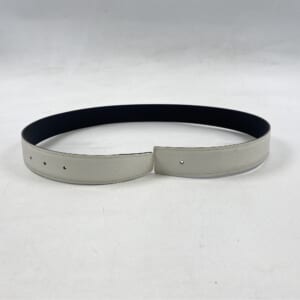 エルメス ベルト 白 エプソン □J刻印
