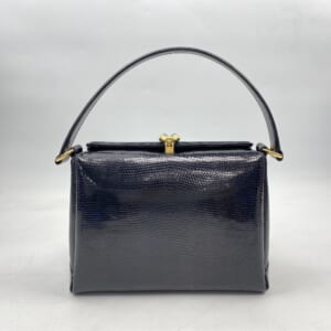 グッチ オールドグッチ ハンドバッグ 黒 リザード 000・2033・0269 買取実績【買取日：2025年12月5日】