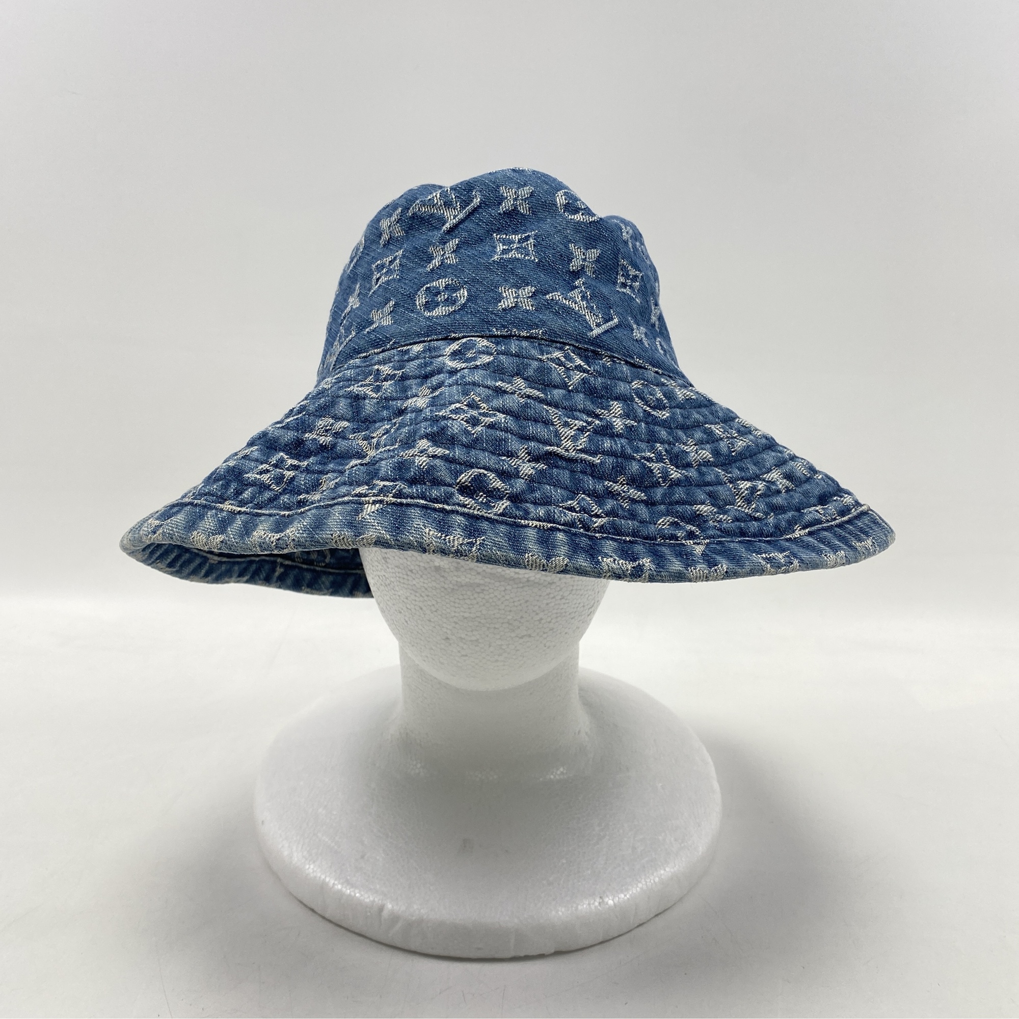 ルイ・ヴィトン モノグラムデニム バケットハット sizeL 買取実績