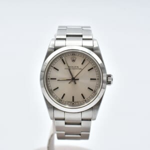 ロレックス オイスターパーペチュアル シルバー文字盤 SS/AT 67480 買取実績【買取日：2025年12月3日】