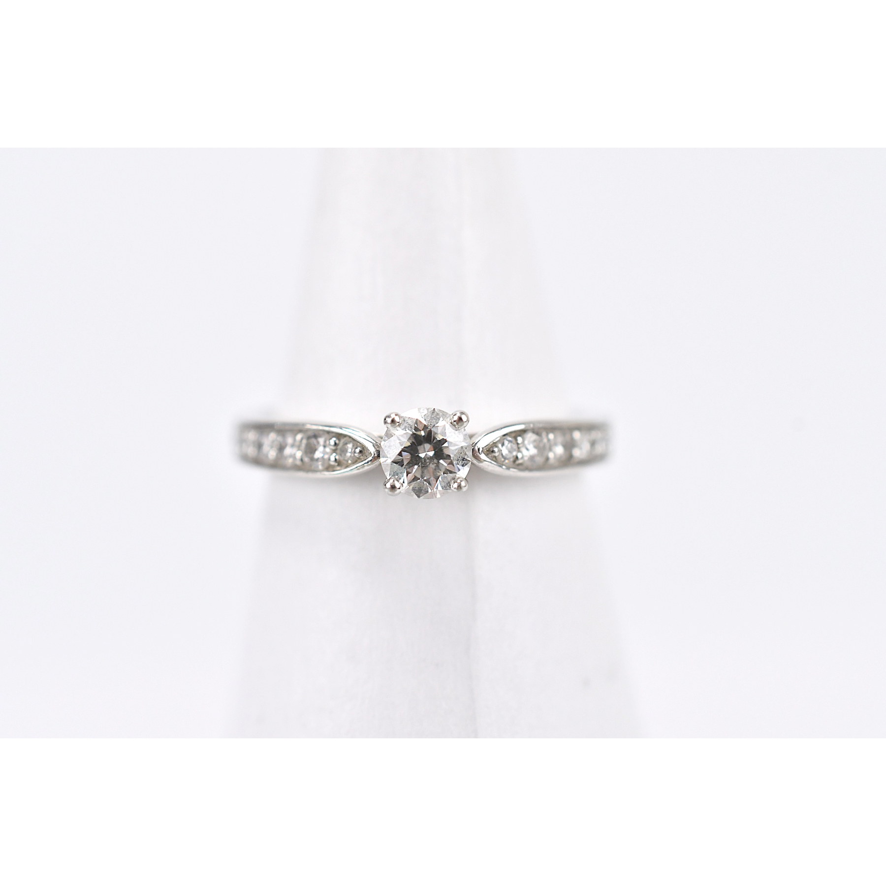 ティファニー ハーモニーリング Pt950 0.22ct ♯5 F/VVS2/3EX/N 買取