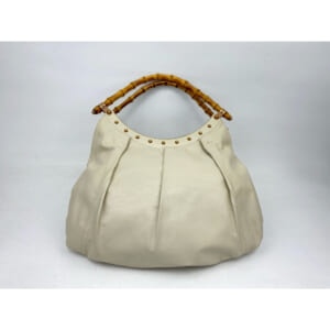 グッチ バンブー ショルダーバッグ 白 レザー 124293 買取実績【買取日：2025年12月4日】